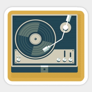 Turntable Sticker